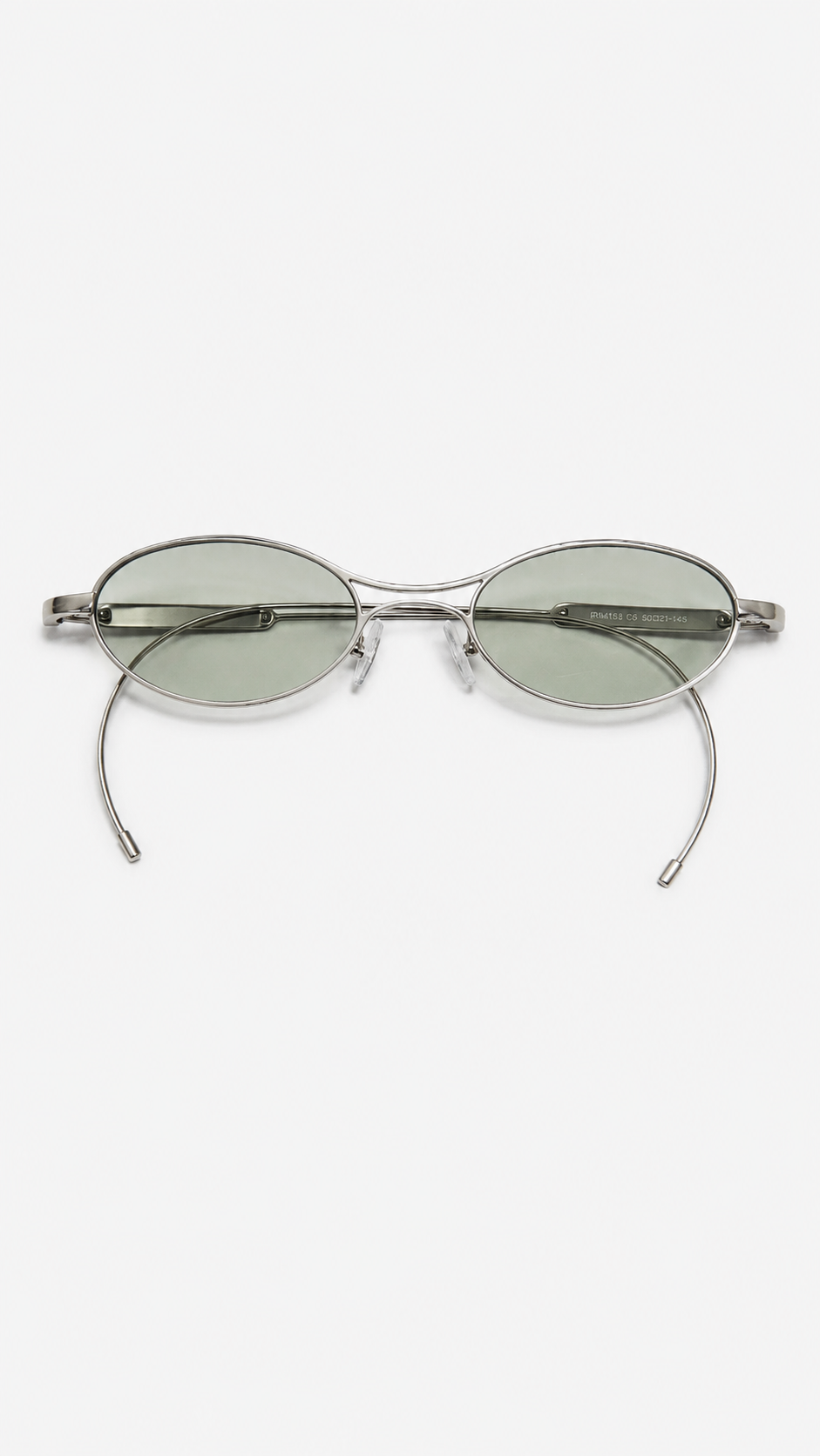Óculos de Sol Feminino Oval Dourado com Lente Marrom Degradê