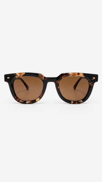 Óculos de Sol Feminino Tartaruga com Lente Marrom