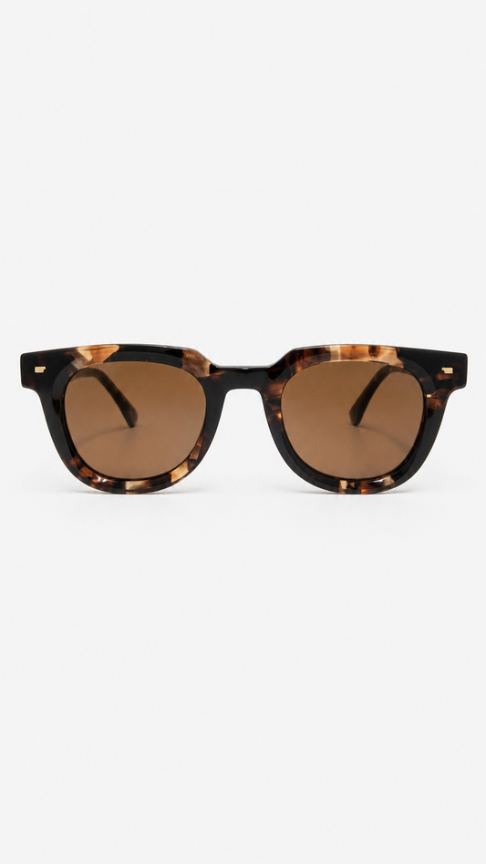 Óculos de Sol Feminino Tartaruga com Lente Marrom