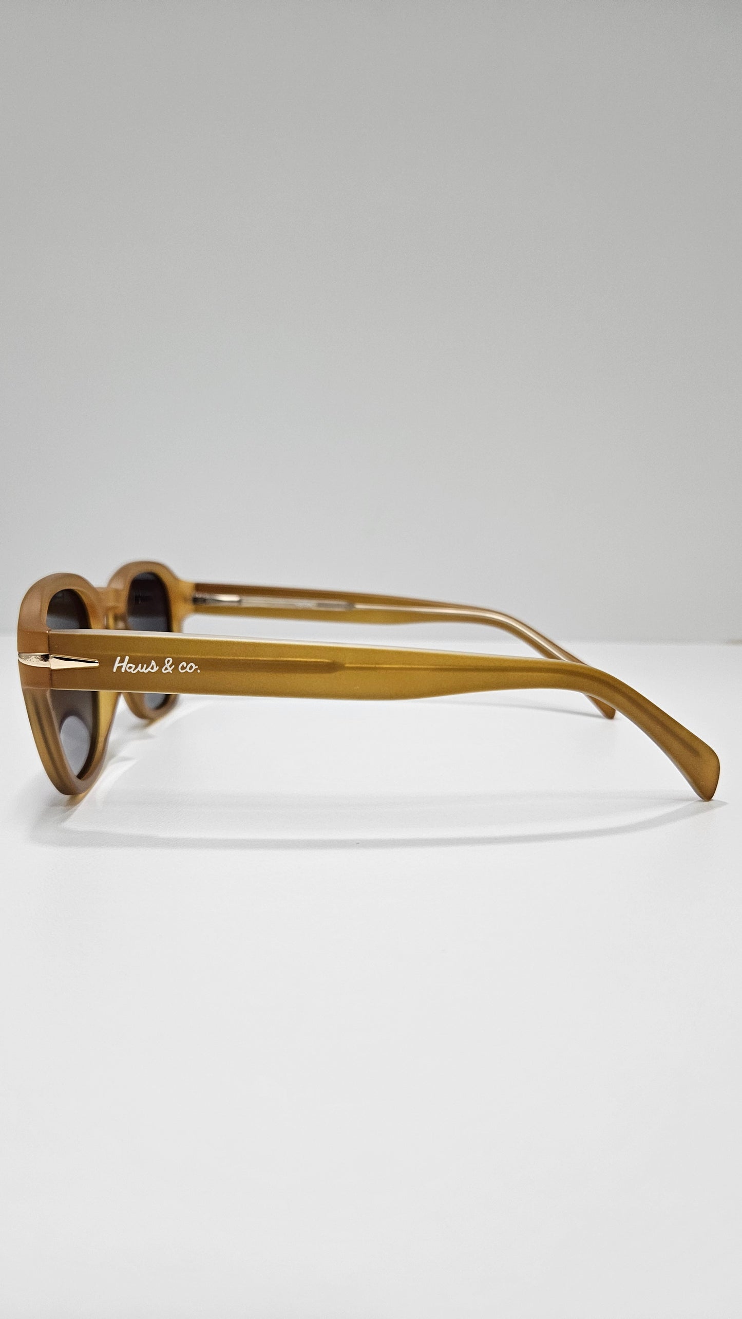 Óculos de Sol Masculino Quadrado em Acetato com Lente Marrom