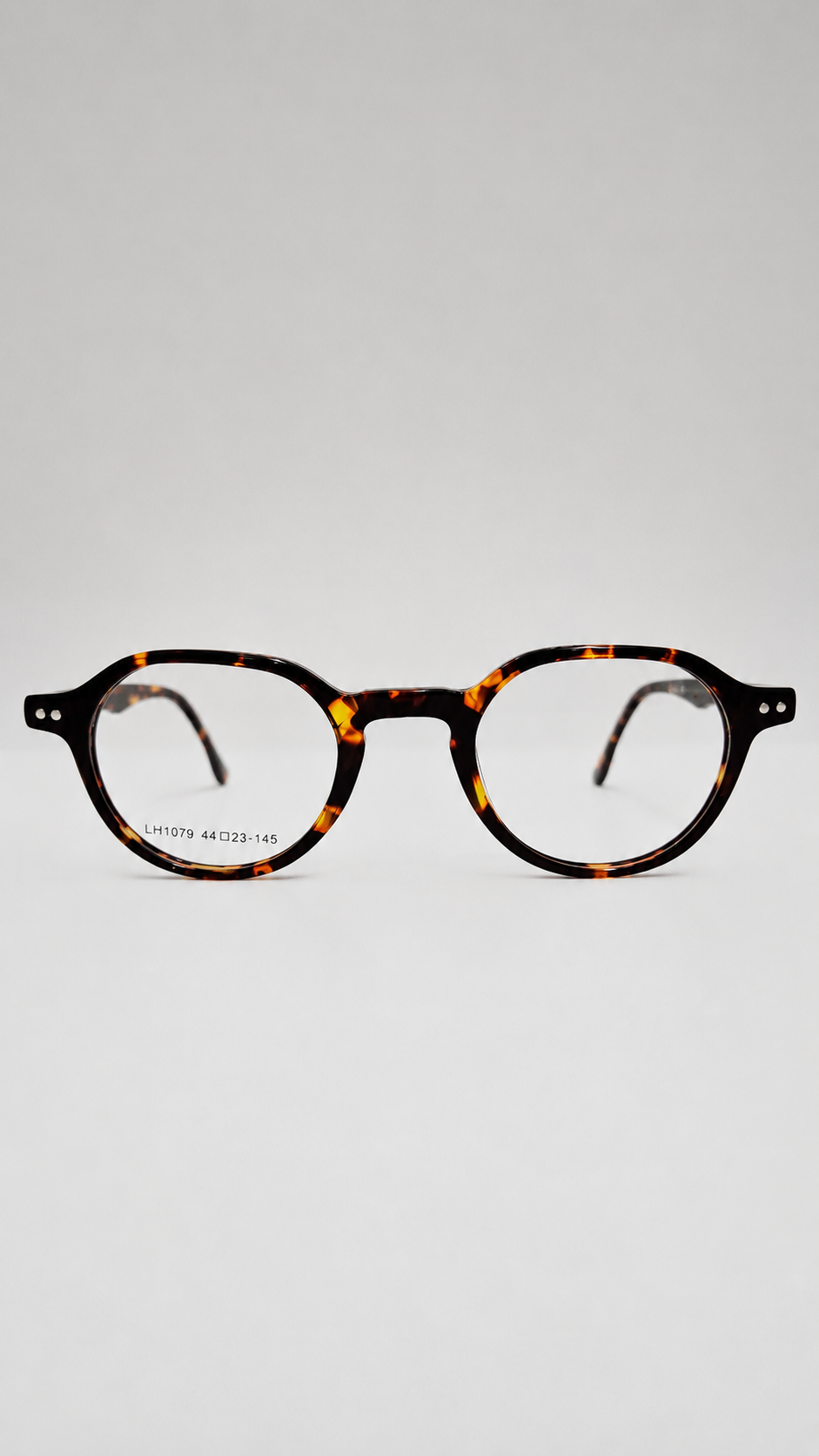 Armação de Óculos de Grau Masculina Redonda em Acetato Haus & Co LH1079