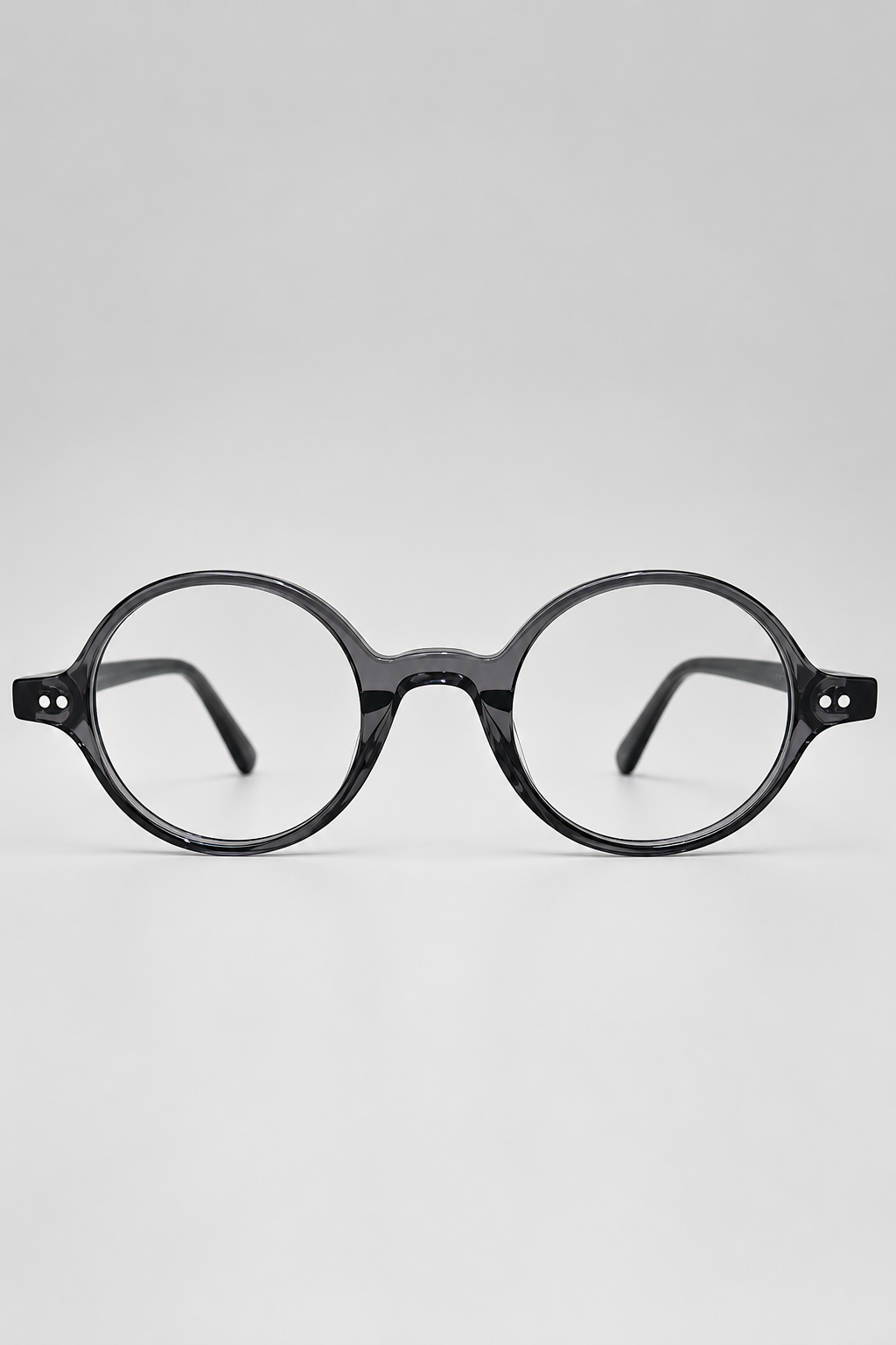 Armação de Óculos de Grau Masculina Redonda em Acetato MC3783