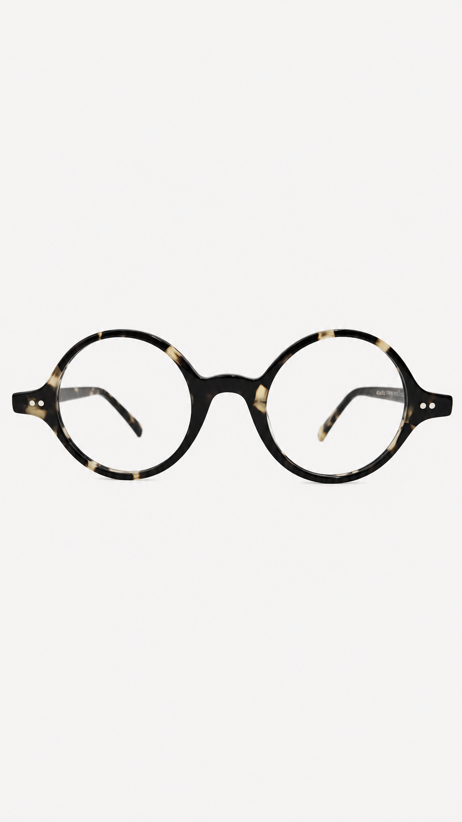 Armação de Óculos de Grau Masculina Redonda em Acetato MC3783