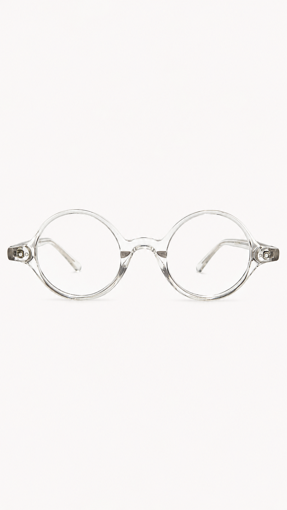 Armação de Óculos de Grau Masculina Redonda em Acetato MC3783
