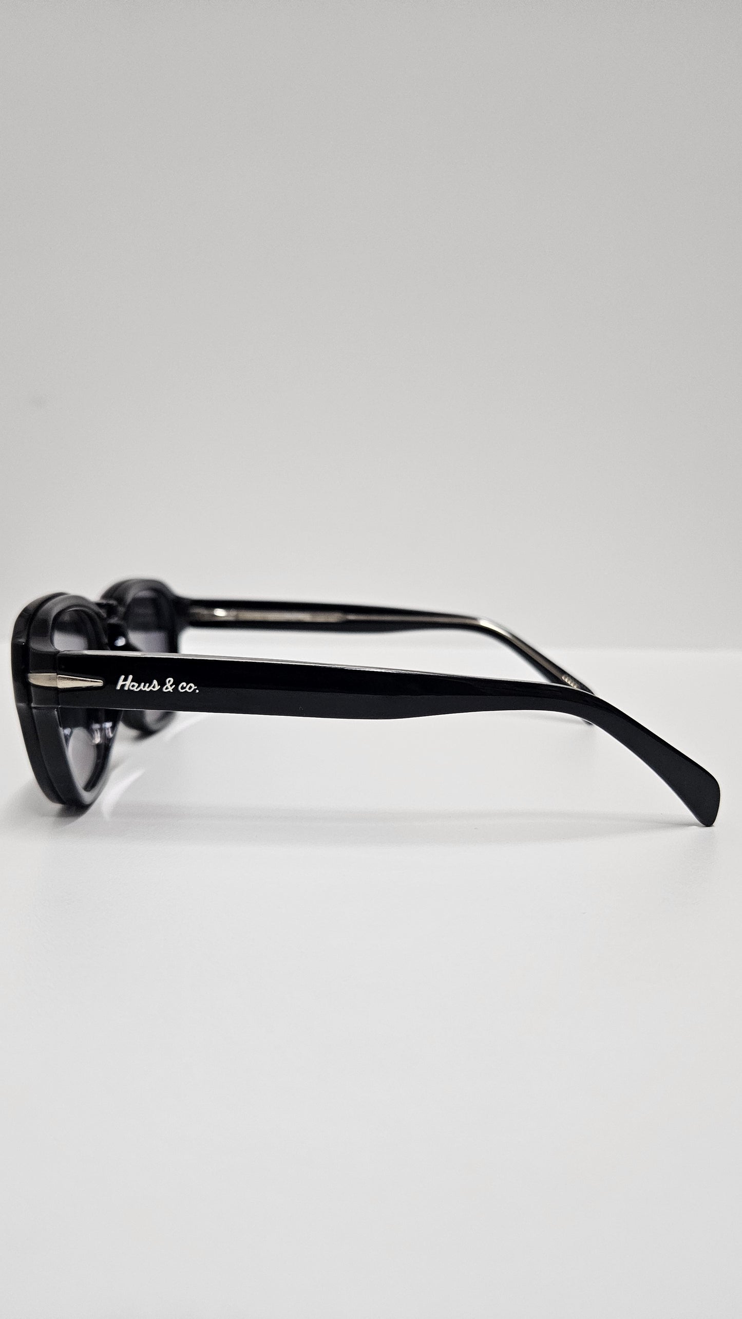Armação Masculina Clip On Quadrado em Nylon com Clip Solar