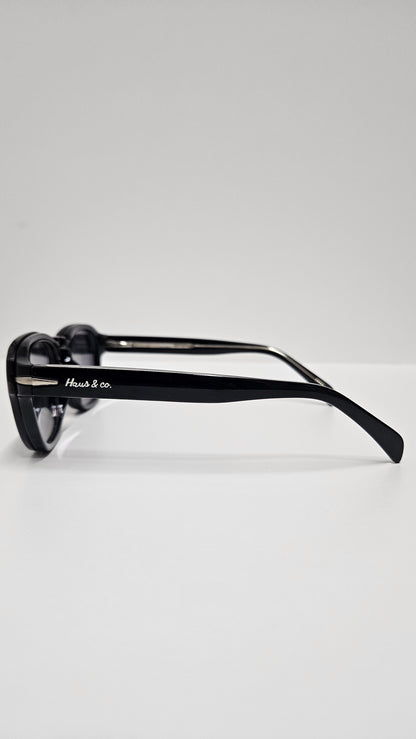 Armação Masculina Clip On Quadrado em Nylon com Clip Solar