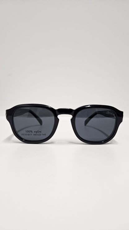 Armação Masculina Clip On Quadrado em Nylon com Clip Solar
