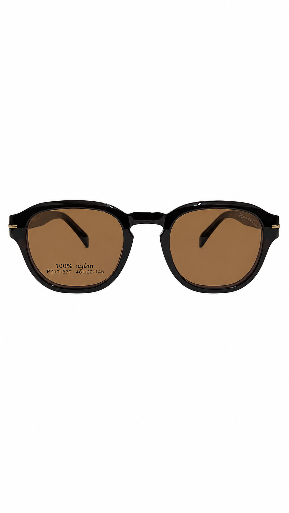 Armação Masculina Clip On Quadrado em Nylon com Clip Solar